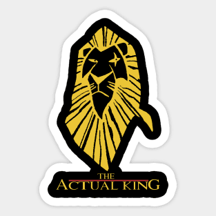 scar is the king Sticker